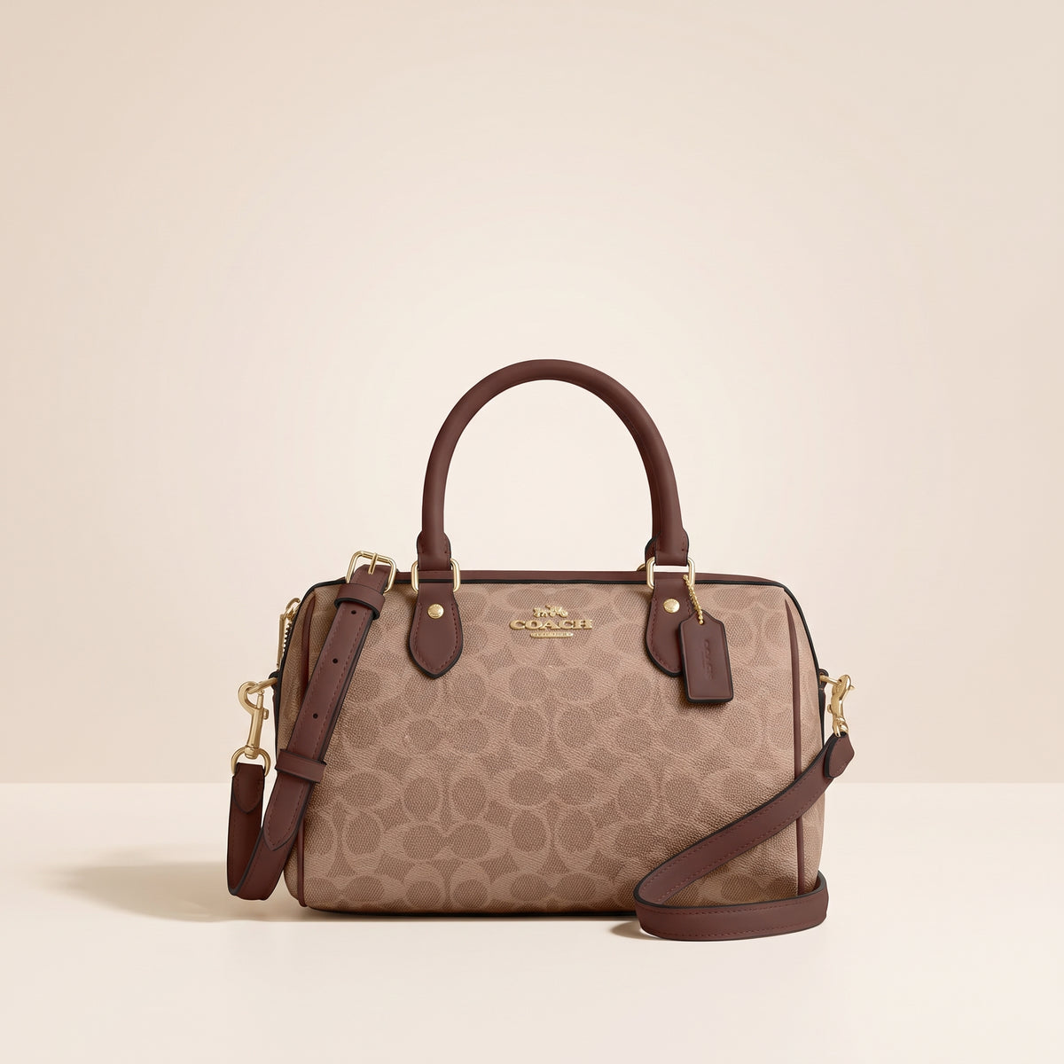 Rowan Satchel Bag In Signature Canvas