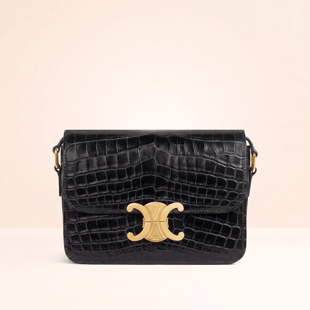 Teen Triomphe Bag in Crocodile