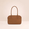 Sianna Textured Bowling Bag - Brown