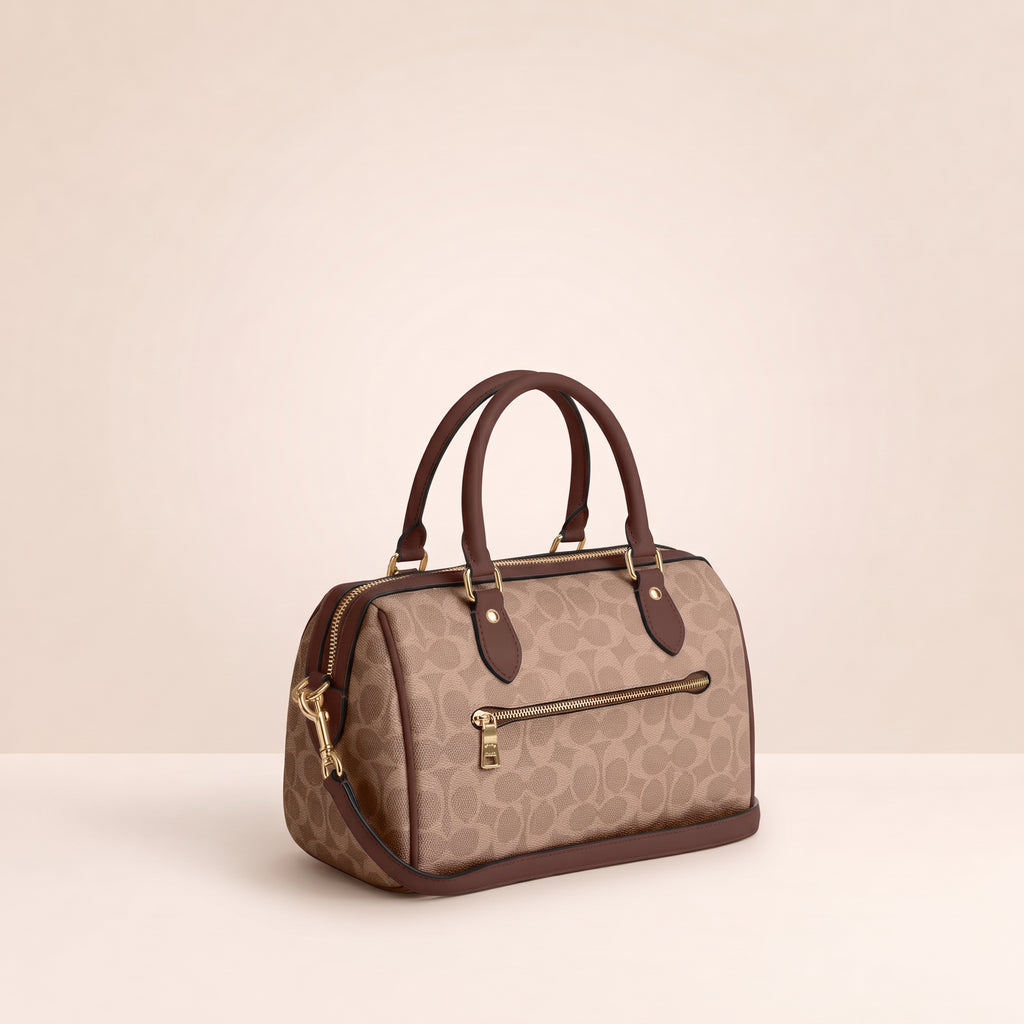 Rowan Satchel Bag In Signature Canvas