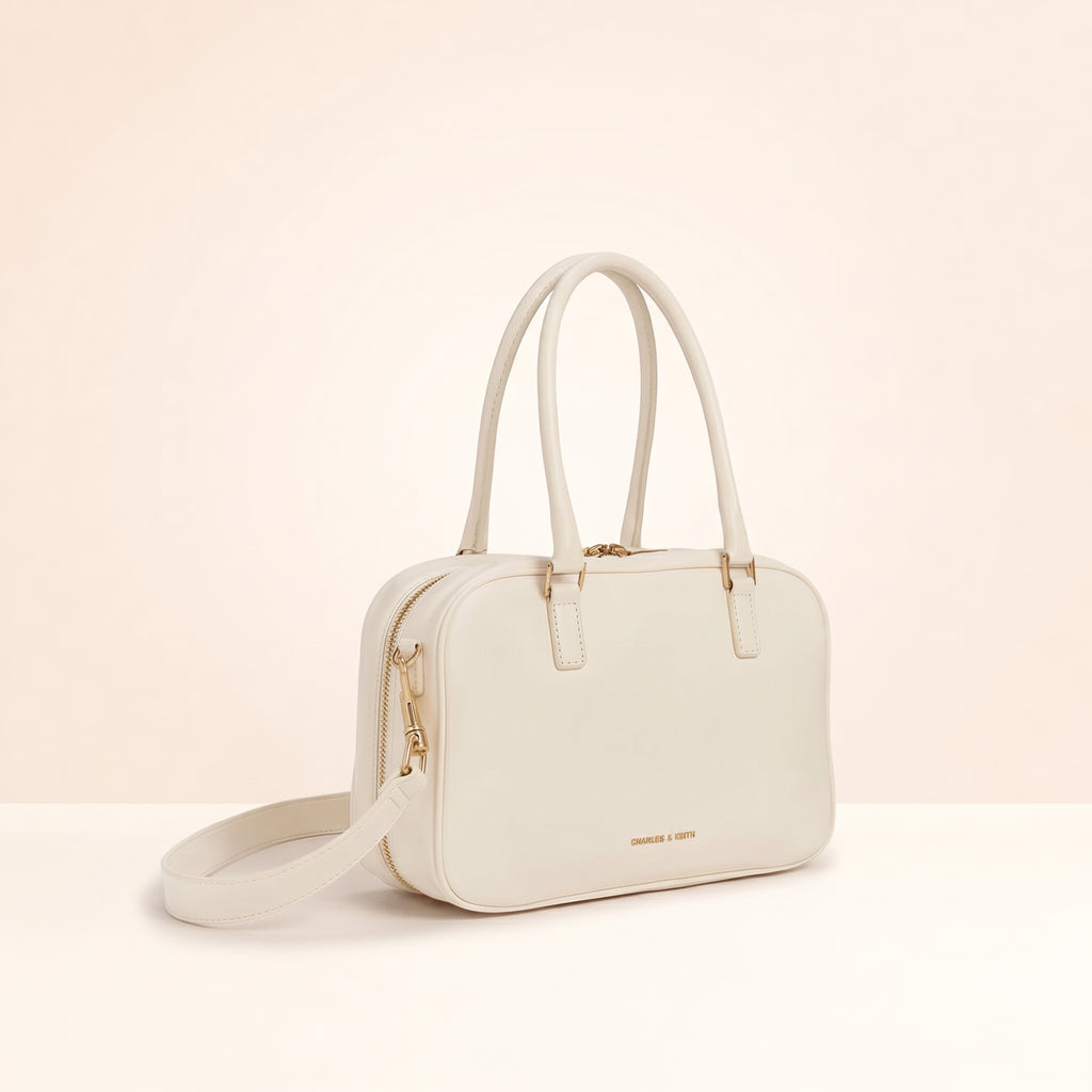 Siana Bowling Bag - Cream