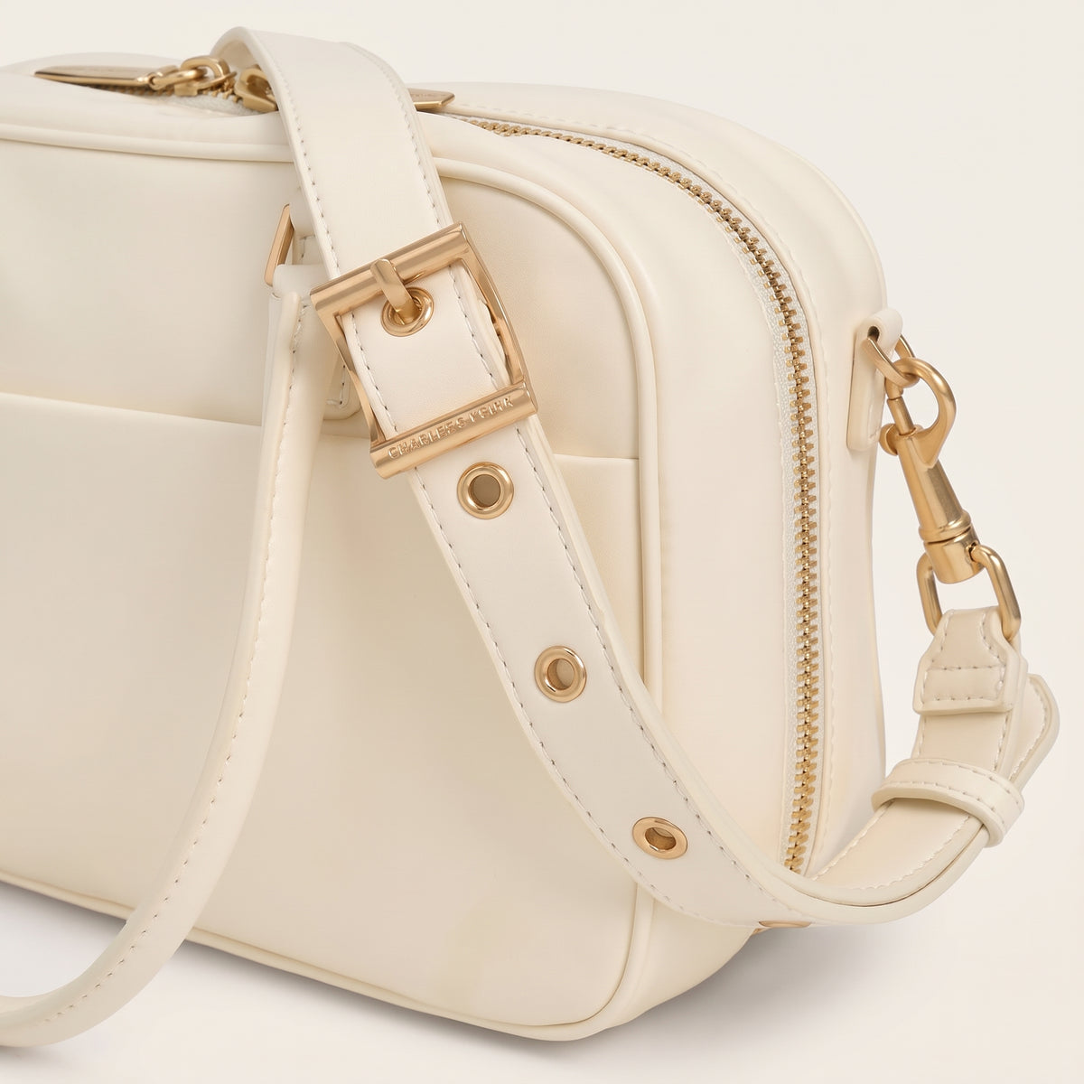 Siana Bowling Bag - Cream